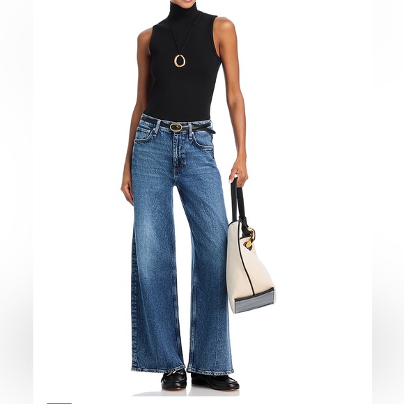 Rag & Bone Irina Black Sleeveless Ponte Turtleneck Top Size XL NWT - Picture 5 of 9